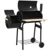 Free shipping Classic charcoal grill smoky machine
